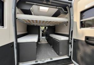 cama abajo desmontada