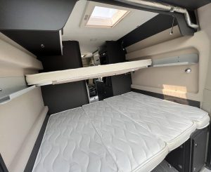 cama arriba desmontada